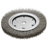 LESSMANN cylindrical brush 300x16x20 mm stainless corrugated wire 0.2 mm (380341) LESSMANN cylindrical brush 300x16x20 mm stainless corrugated wire 0.2 mm (380341)