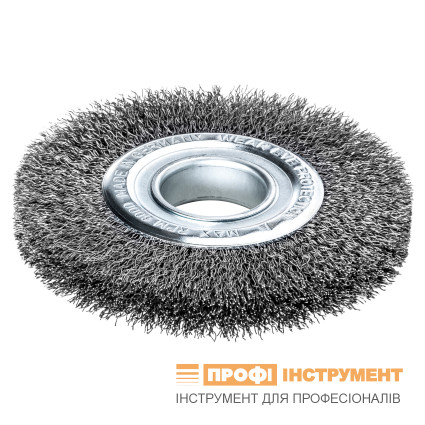 Щітка циліндрична LESSMANN 300x47-52х30-100 мм сталевий гофрований дріт 0,3 мм (387163)