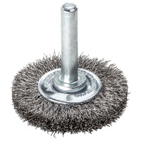 LESSMANN cylindrical brush 30x9 mm with 6 mm shank, steel corrugated wire 0.20 mm (413143) LESSMANN cylindrical brush 30x9 mm with 6 mm shank, steel corrugated wire 0.20 mm (413143)