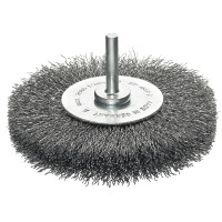 LESSMANN cylindrical brush 80x19 mm with 6 mm shank, steel corrugated wire 0.30 mm (418163) LESSMANN cylindrical brush 80x19 mm with 6 mm shank, steel corrugated wire 0.30 mm (418163)