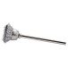 LESSMANN miniature cup brush 18 mm with 3 mm shank, stainless corrugated wire 0.10 mm (430323)