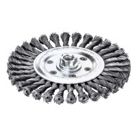 LESSMANN disc brush 115x14x(M14x2.0) mm straight steel wire 0.50 mm Z20 (472217) LESSMANN disc brush 115x14x(M14x2.0) mm straight steel wire 0.50 mm Z20 (472217)