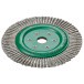 LESSMANN disc brush 178x6x22.2 mm straight stainless steel wire 0.50 mm Z56 (47580156)