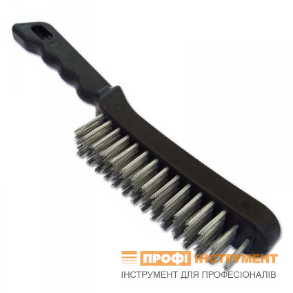 Щетка пятирядные 250х50.8х55-60 мм; Скрученная жгутами стальная проволока 0.5 мм; LESSMANN ( ЛЕСМАН )