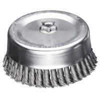 Щітка чашкова джгутова LESSMANN 125хМ14 (крок 2,0) мм; прямий сталевий дріт 0,50 мм, 32 джгути (487237) Щітка чашкова джгутова LESSMANN 125хМ14 (крок 2,0) мм; прямий сталевий дріт 0,50 мм, 32 джгути (487237)