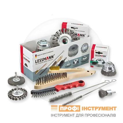 Набор щеток для профессионального использования LESSMANN (11 шт.) (499900)