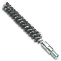 LESSMANN ruff brush 6x80x115 mm M4 thread, corrugated steel wire (501301)