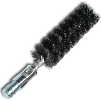 Щетка ерш LESSMANN 38х100х160 мм резьба W1/2 дюйма, стальная прямая проволока 0,30 мм (506138)