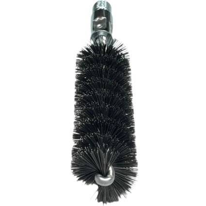 Щетка ерш LESSMANN 38х100х160 мм резьба W1/2 дюйма, стальная прямая проволока 0,30 мм (506138)