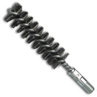 LESSMANN ruff brush 30x100x160 mm, thread W1/2 inch, stainless straight wire 0.30 mm (506430) LESSMANN ruff brush 30x100x160 mm, thread W1/2 inch, stainless straight wire 0.30 mm (506430)
