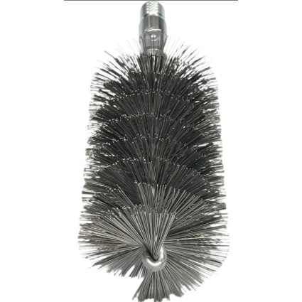 LESSMANN ruff brush 57x100x160 mm, thread W1/2 inch, stainless straight wire 0.35 mm (506457) LESSMANN ruff brush 57x100x160 mm, thread W1/2 inch, stainless straight wire 0.35 mm (506457)