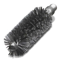 Щетка ерш LESSMANN 150х100х160 мм резьба W1/2 дюйма, стальная прямая проволока 0,50 мм (526111)