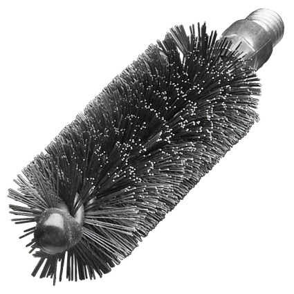 Щетка ерш LESSMANN 30х100х160 мм резьба W1/2 дюйма, стальная прямая проволока 0,30 мм (526130)