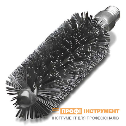 Щетка ерш LESSMANN 44х100х160 мм резьба W1/2 дюйма, стальная прямая проволока 0,35 мм (526144)