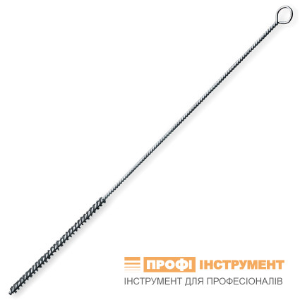 LESSMANN looped ruff brush 12x100x300 mm, corrugated steel wire 0.15 mm (542304)