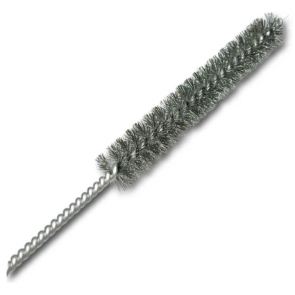LESSMANN looped ruff brush 14x100x300 mm, corrugated steel wire 0.15 mm (542306)