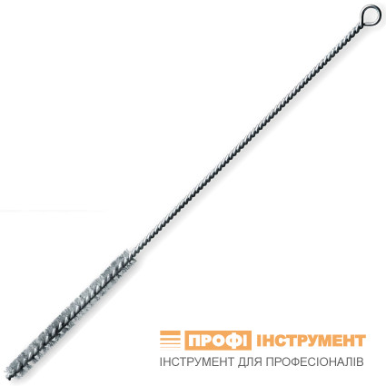 LESSMANN 25x100x300 mm stainless steel wire brush with loop (542513)