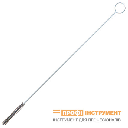 Boiler brush with loop LESSMANN 15x100x600 mm, corrugated steel wire (544307)