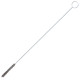 Boiler brush with loop LESSMANN 25x100x800 mm, corrugated steel wire (544361)