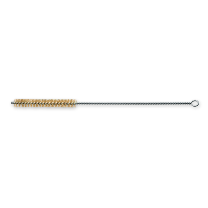 Brush "George" LESSMANN with loop 10x100x500 mm, brass corrugated wire 0,15 mm (547,703)