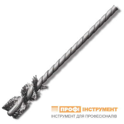 LESSMANN brush 10x25x90 mm with 3.8 mm shank, straight steel wire 0.20 mm (56532100) LESSMANN brush 10x25x90 mm with 3.8 mm shank, straight steel wire 0.20 mm (56532100)