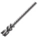 LESSMANN brush 13x25x90 mm with 3.8 mm shank, straight steel wire 0.20 mm (56534130)