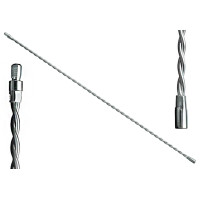 Extension for LESSMANN ruff brushes L= 1000 mm W3/8 braided steel wire (567703)