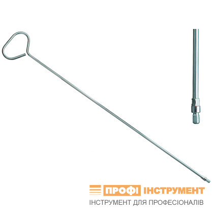 Рукоятка для щеток ерш с петлей под руку LESSMANN L=800 мм M10 (568802)