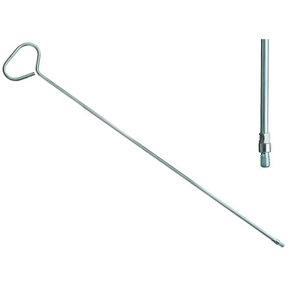 Рукоятка для щеток ерш с петлей под руку LESSMANN L=800 мм M10 (568802)