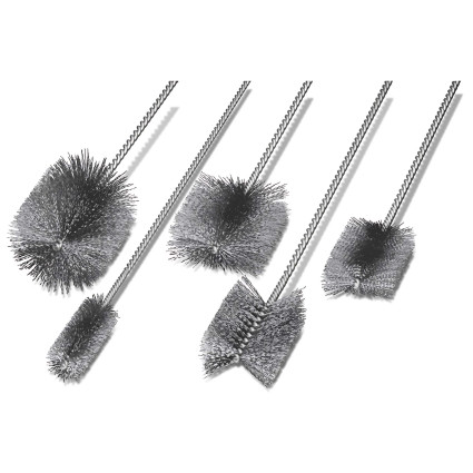 Набор щеток ерш и котловых LESSMANN диаметром 38/100/30х70/50х100/75х30 стальная проволока (5 шт) (599921)