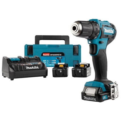 Makita Набір Акумуляторний дриль-шуруповерт CXT DF333DNX10