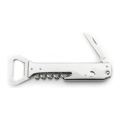 HANDY Waiter's folding knife all metal – 4-piece with corkscrew, bottle opener 236-NN-4 HANDY Waiter's folding knife all metal – 4-piece with corkscrew, bottle opener 236-NN-4