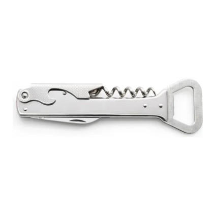 HANDY Waiter's folding knife all metal – 4-piece with corkscrew, bottle opener 236-NN-4 HANDY Waiter's folding knife all metal – 4-piece with corkscrew, bottle opener 236-NN-4