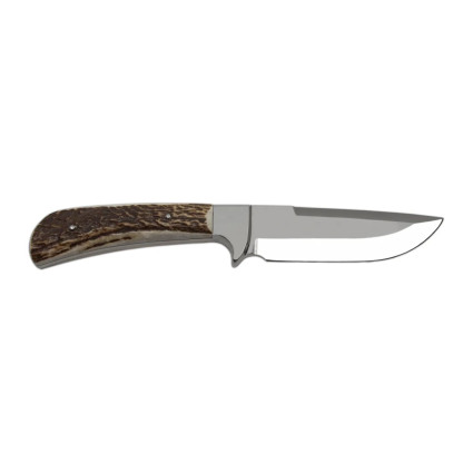 Hunting knife LES wide – handle scale antler 398-NP-13/B