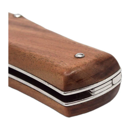 OTF knife PREDATOR 1-piece – rosewood handle scale 241-ND-1 OTF knife PREDATOR 1-piece – rosewood handle scale 241-ND-1