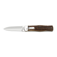 OTF knife PREDATOR – handle scale antler 241-NP-1