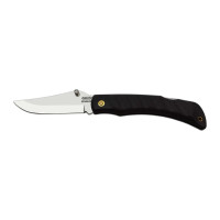 Pocket knife CROCODILE black handle scale, blade with locking pin 243-NH-1/C