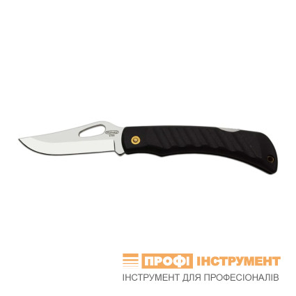 Pocket folding knife CROCODILE black handle scale, blade with hole 243-NH-1/B Pocket folding knife CROCODILE black handle scale, blade with hole 243-NH-1/B