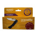 Pocket folding knife CROCODILE black handle scale, blade with hole 243-NH-1/B