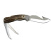 Hunting knife TAIGA 3-piece with saw and fire starter – handle scale antler 369-NP-3 Hunting knife TAIGA 3-piece with saw and fire starter – handle scale antler 369-NP-3