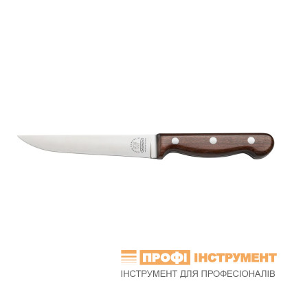 Butcher portioning knife LUX PROFI 16 cm – rosewood handle scale 307-ND-16