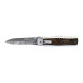 Ніж викидний PREDATOR – дамаська сталь, накладка руків'я з рогу оленя 241-DP-1 Ніж викидний PREDATOR – дамаська сталь, накладка руків'я з рогу оленя 241-DP-1