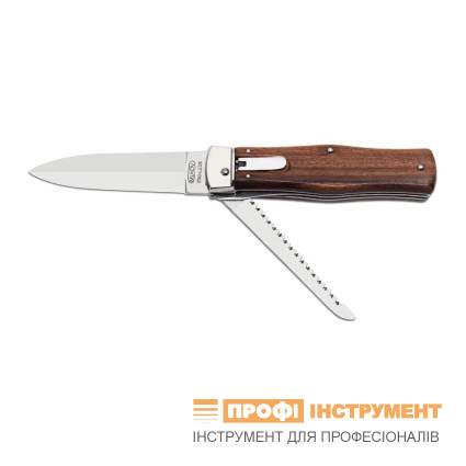 OTF knife PREDATOR 2-piece with saw – handle scale rosewood 241-ND-2
