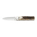 OTF knife PREDATOR 2-piece with saw – handle scale antler 241-NP-2 OTF knife PREDATOR 2-piece with saw – handle scale antler 241-NP-2