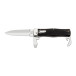OTF knife PREDATOR 3-piece with bottle opener and can opener – handle scale buffalo horn 241-NR-3