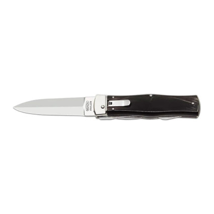 OTF knife PREDATOR 3-piece with bottle opener and can opener – handle scale buffalo horn 241-NR-3 OTF knife PREDATOR 3-piece with bottle opener and can opener – handle scale buffalo horn 241-NR-3
