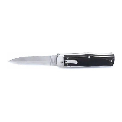 OTF knife PREDATOR 3-piece with bottle opener and can opener – handle scale buffalo horn 241-NR-3 OTF knife PREDATOR 3-piece with bottle opener and can opener – handle scale buffalo horn 241-NR-3