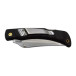 Pocket folding knife CROCODILE with clip black handle scale, blade with locking pin 243-NH-1/C CLIP Pocket folding knife CROCODILE with clip black handle scale, blade with locking pin 243-NH-1/C CLIP