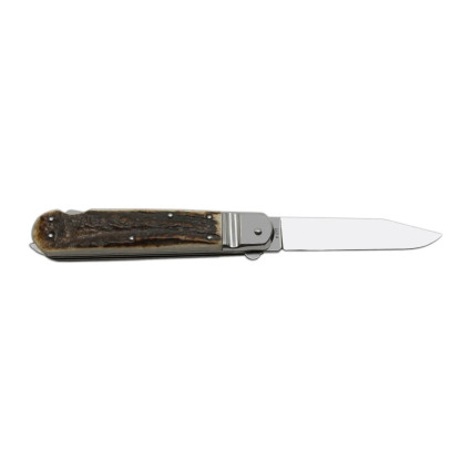 HUNTER 2-piece Folding Hunting Knife with Saw – Antler Handle Scale 230-XP-2 HUNTER 2-piece Folding Hunting Knife with Saw – Antler Handle Scale 230-XP-2