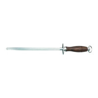 LUX PROFI Sharpening Steel – Rosewood Handle 899-OD-25